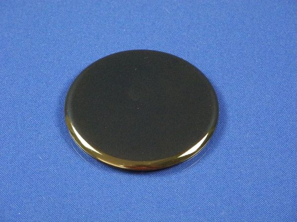 Зображення Кришка пальника середня чорна (емаль) Гефест 65 мм Гефест21, зовнішній вигляд та деталі продукту