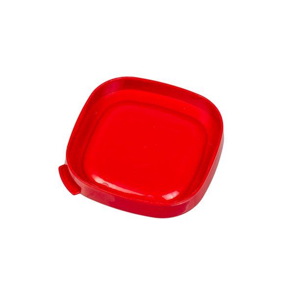 Изображение Набор крышек (6 шт.) для квадратной баночки йогуртинцы Tefal красный (SS-1530000653) SS-1530000653, внешний вид и детали продукта