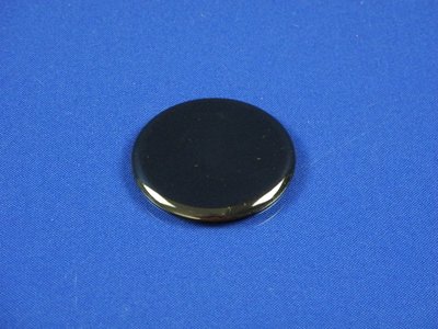 Зображення Кришка пальника мала чорна (емаль) Гефест 50 мм Гефест22, зовнішній вигляд та деталі продукту