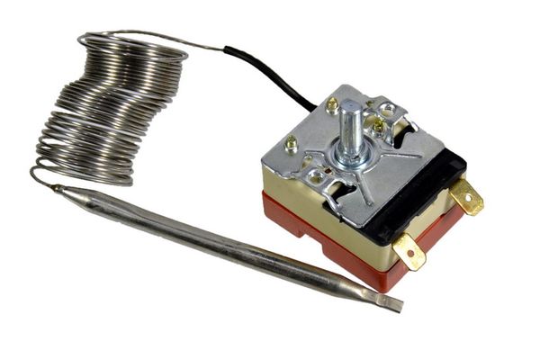 Зображення Термостат (терморегулятор) для бойлера, Whicepart (0-90°C) 16A (312) 312, зовнішній вигляд та деталі продукту