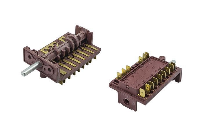 Изображение Переключатель для духовки и электроплиты (9+1) Argeson AC8.805A AC8.805A, внешний вид и детали продукта