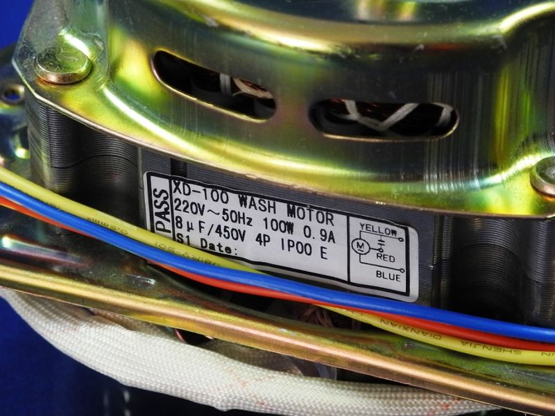 Зображення Двигун (мотор) для пральної машини Saturn XD-100 WASH MOTOR XD-100saturn4, зовнішній вигляд та деталі продукту