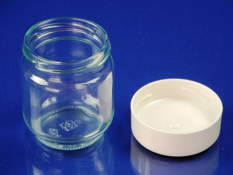 Изображение Баночка с кришечкой (стаканчик) для йогуртницы Moulinex (SS-193233) SS-193233, внешний вид и детали продукта