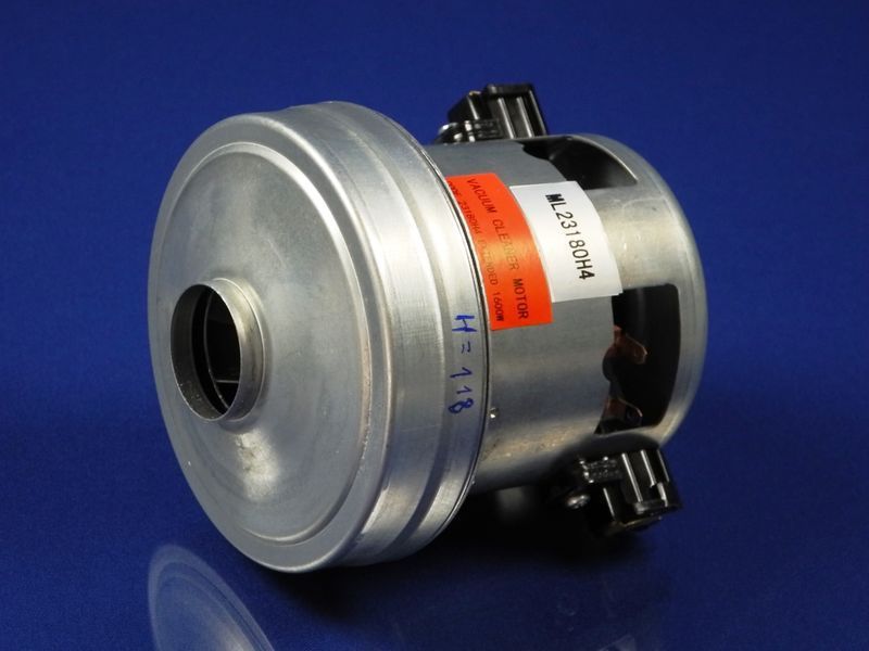 Зображення Двигун 1600W для пилососів Bosch/Rowenta d=107mm, h=118mm (ML23180H4(2)) ML23180H4(2), зовнішній вигляд та деталі продукту