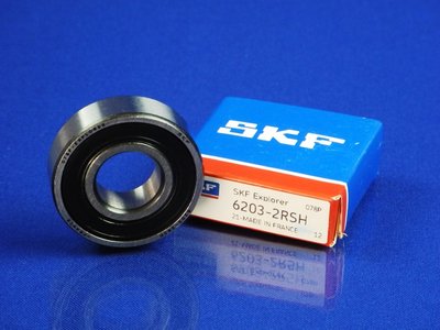 Зображення Підшипник для пральних машин SKF 6203 2RS (France) 6203-2RS, зовнішній вигляд та деталі продукту