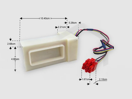 Thermostatic valve (damper) for Candy/Hoover refrigerator 49120522