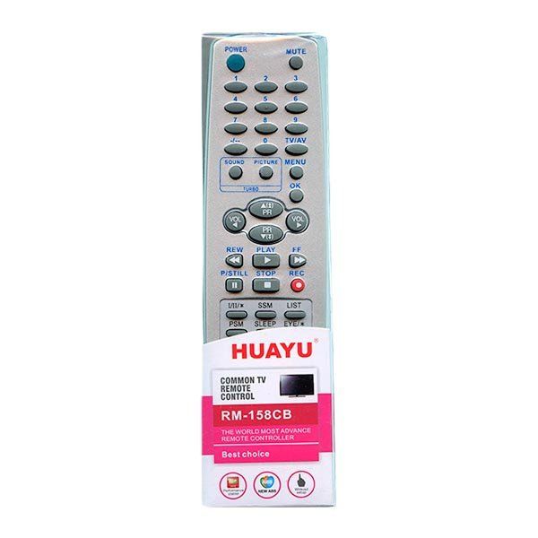 Зображення Пульт для телевізора HUAYU (RM-158CB) RM-158CB, зовнішній вигляд та деталі продукту