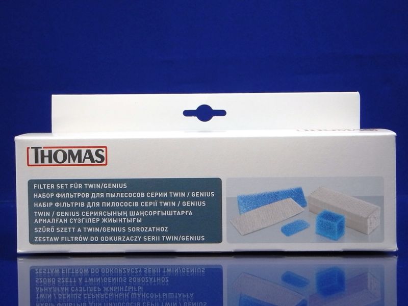 Зображення Набір фільтрів для мийного пилососа Thomas TWIN/GENIUS/Hygiene ORIGINAL (787203) 787203, зовнішній вигляд та деталі продукту