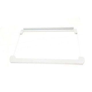 Зображення Полиця скляна 434x292 mm холодильника з накладками Indesit (488000517626) C00517626 488000517626, зовнішній вигляд та деталі продукту