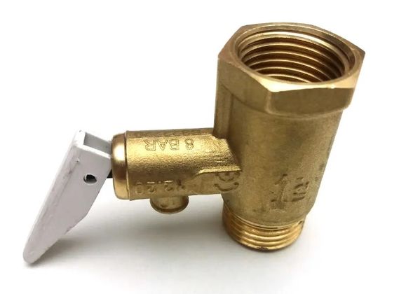 Зображення Запобіжний клапан для бойлера 1/2 з ручкою VAL-002 VAL-002, зовнішній вигляд та деталі продукту