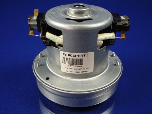 Изображение Мотор пылесоса WHICEPART 1200W H-105 mm D-108 mm (VC07W0292AQ) VC07W29, внешний вид и детали продукта
