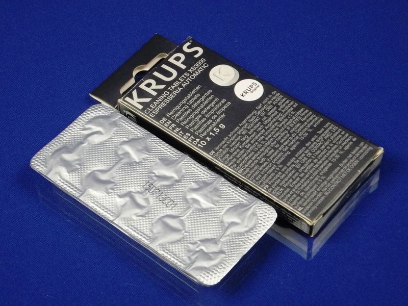 Изображение Таблетки для очистки от накипи для кофемашин Krups (XS300010) XS300010, внешний вид и детали продукта