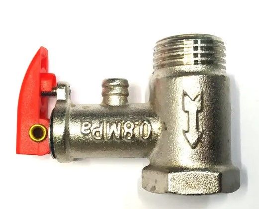 Зображення Запобіжний клапан для бойлера 1/2 з ручкою VAL-003 VAL-003, зовнішній вигляд та деталі продукту
