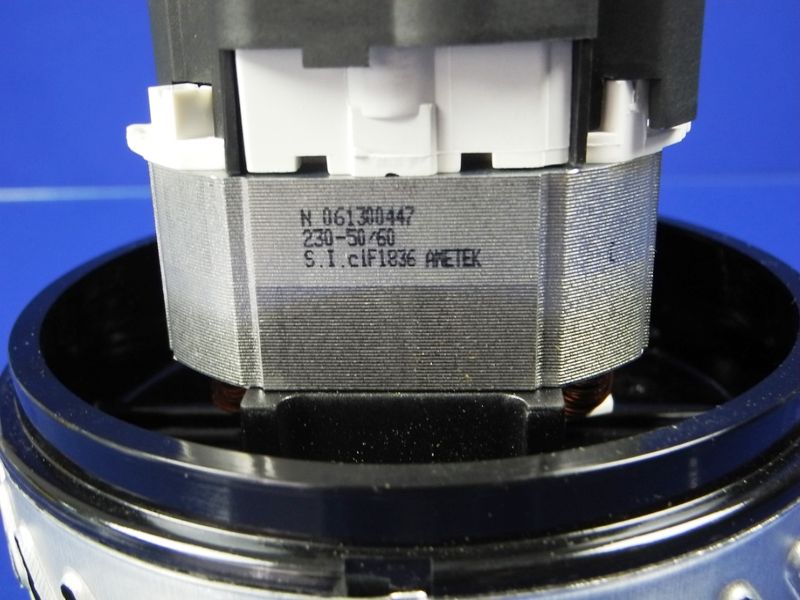 Изображение Мотор AMETEK для моющих пылесосов Thomas Twin, Karcher 1250W (на 2 крыльчатки) (A61300447) A61300447, внешний вид и детали продукта