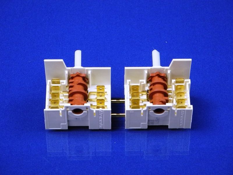 Зображення Перемикач конфорок електроплити Gorenje (спарений подвійний) (641982) 641982, зовнішній вигляд та деталі продукту