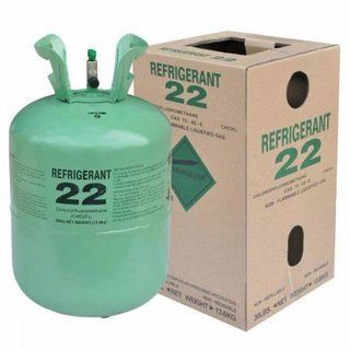 Изображение Фреон R22 (хладон) 13,6 кг в баллоне, хладагент для кондиционеров и холодильников (M4QAF9) M4QAF9, внешний вид и детали продукта