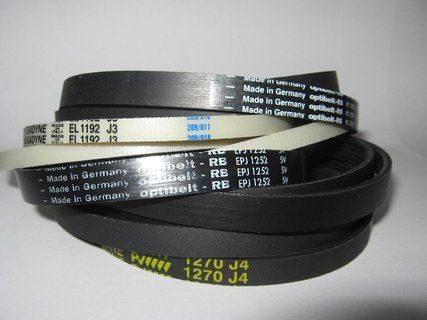 Изображение Ремень для стиральных машин (черный) 1189 H8 1189 H8 черный, внешний вид и детали продукта