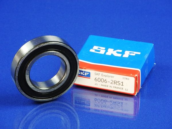 Изображение Подшипник для стиральных машин SKF 6006 2RS (France) 6006-2RS, внешний вид и детали продукта