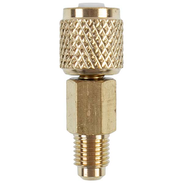 Изображение Переходник 5/16" - 1/4" прямой латунный Value V-05 для холодильного оборудования (NQ7UE2C) NQ7UE2C, внешний вид и детали продукта