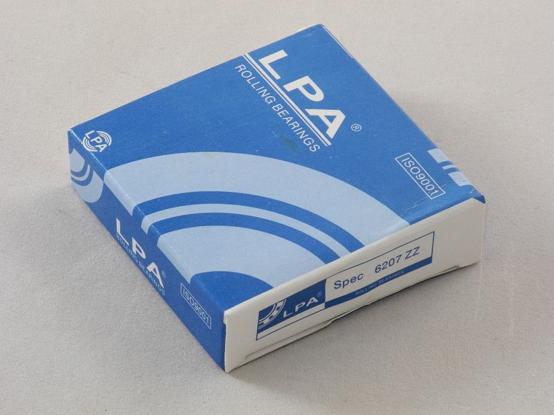 Изображение Подшипник для стиральных машин LPA 6207 zz 6207, внешний вид и детали продукта