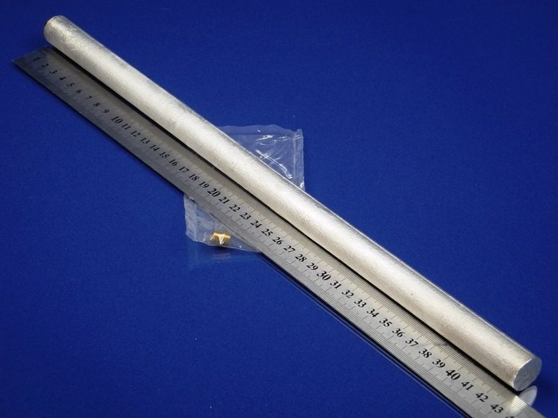 Зображення Анод для бойлера Ariston D=21,3 мм, L=430 мм, M5-M8 (61402252-01) 61402252-01, зовнішній вигляд та деталі продукту