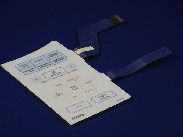 Изображение Клавиатура к микроволновой печи Samsung CE2833NR (DE34-00018M) DE34-00018M, внешний вид и детали продукта