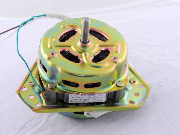 Зображення Двигун центрифуги для пральної машини Saturn YYG-70 SPIN MOTOR (YYG-70) YYG-70, зовнішній вигляд та деталі продукту