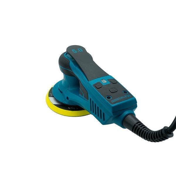 Зображення Ексцентрикова шліфувальна машина PROFI-TEC PEGM150-5 BRUSHLESS PROFI-TEC-005907, зовнішній вигляд та деталі продукту
