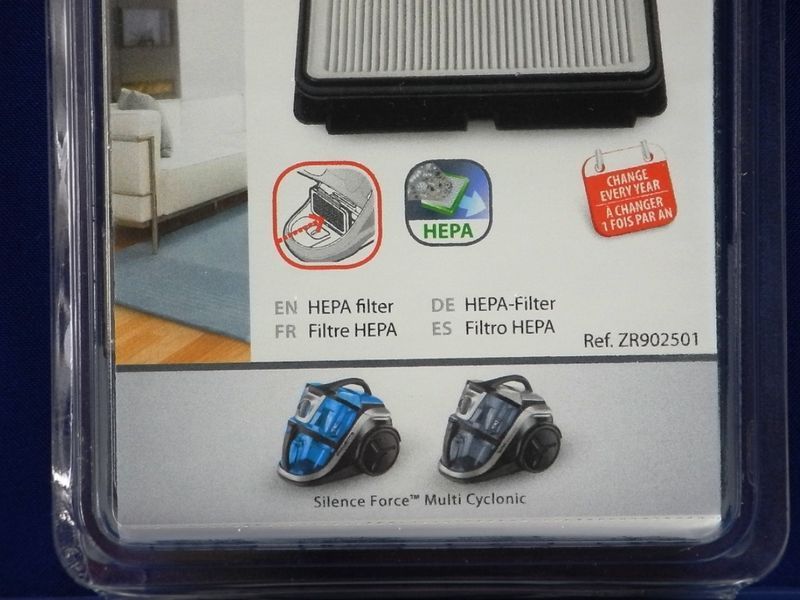 HEPA filter for Rowenta vacuum cleaner (ZR902501, RS-RT4109)