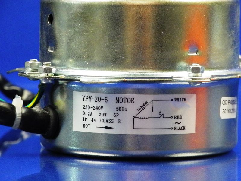 Изображение Универсальный двигатель наружного блока кондиционера 20W (YPY-20-6_R) YPY-20-6_R, внешний вид и детали продукта