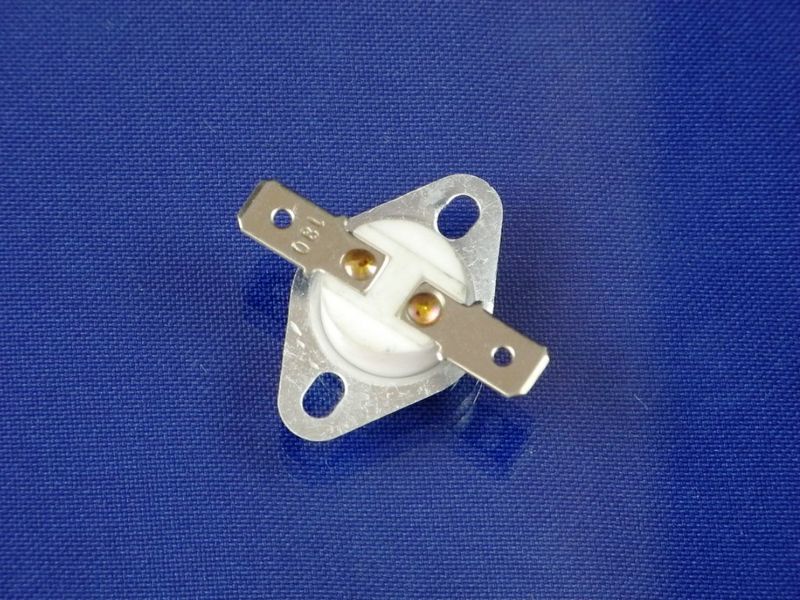 Зображення Термозапобіжник (універсальний) 10A/250V/180°C (KLS5-KSD301A-10A-180-BF1) KSD301A-10A-180, зовнішній вигляд та деталі продукту
