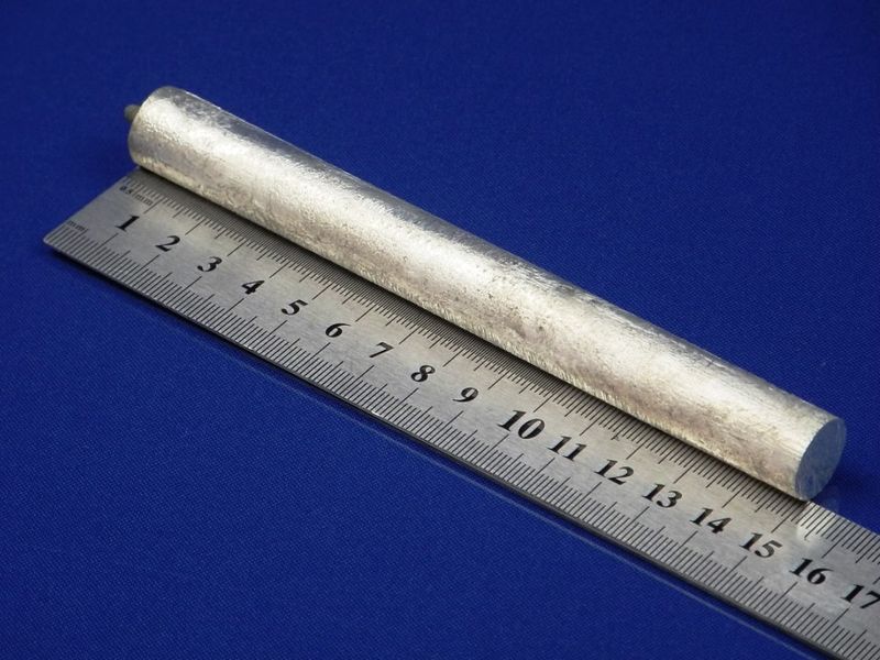 Зображення Анод для бойлера Ariston 10-15-30 літрів D=16 мм, L=150 мм, M4 (574305) 574305, зовнішній вигляд та деталі продукту