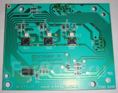 Electronic control module with buttons for ARDO washing machine 651014104 (502030301)