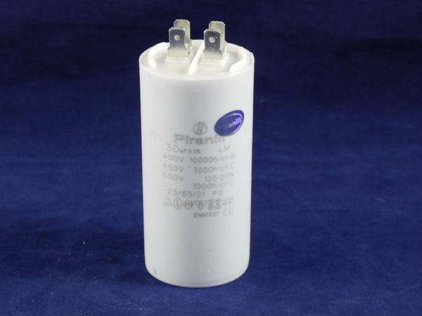 Изображение Пуско-робочий конденсатор в пластике CBB60 на 30 МкФ 30 МкФ-1, внешний вид и детали продукта