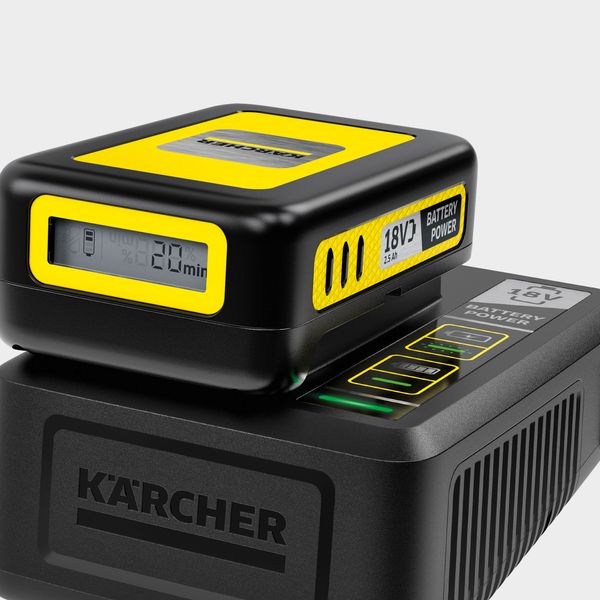 Изображение Зарядное устройство для электроинструмента Karcher (2.445-032.0) 2.445-032.0, внешний вид и детали продукта