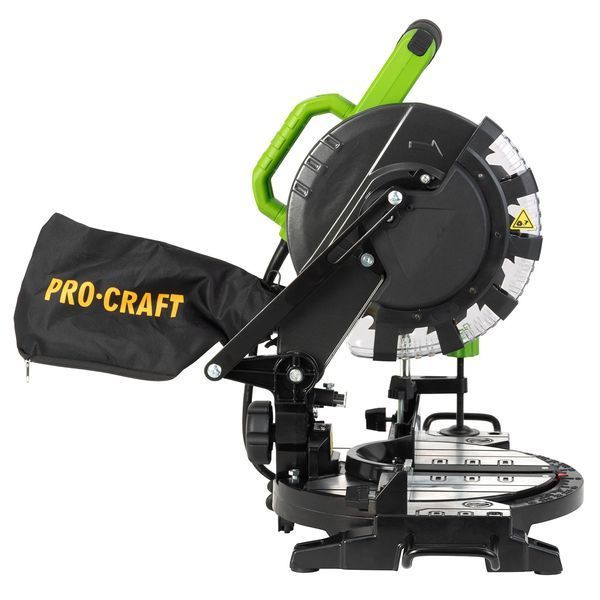 Зображення Торцювальна пила Procraft PGS215 1500 Вт, диск 210 мм 000215, зовнішній вигляд та деталі продукту