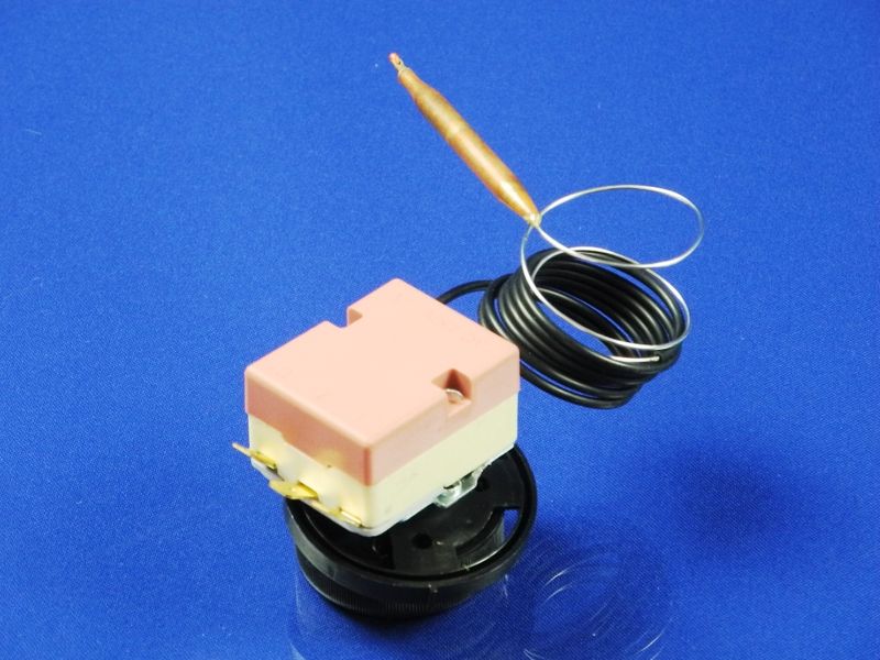 Изображение Термостат (терморелле) для бойлеров гибкий 16А 30-90 OASIS вместе с ручкой (Китай) NC90 16A к, внешний вид и детали продукта