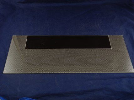 Изображение Нижняя стеклянная панель плиты Грета 498х200 мм. (коричневая) 498*200, внешний вид и детали продукта