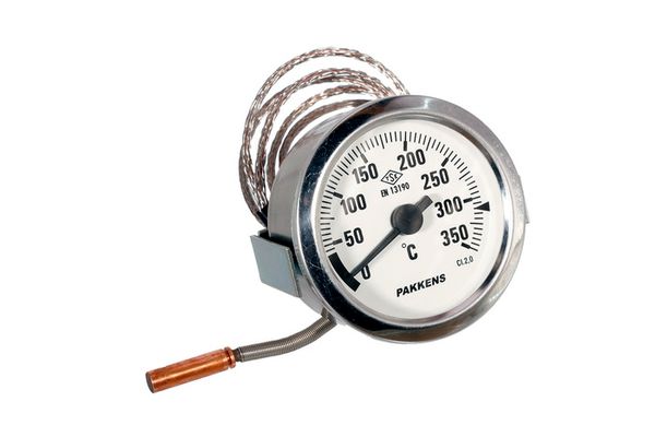 Зображення Термометр для духовки Pakkens з капіляром 1000 мм, D=60 мм (0-350°C) (6003501) 6003501, зовнішній вигляд та деталі продукту