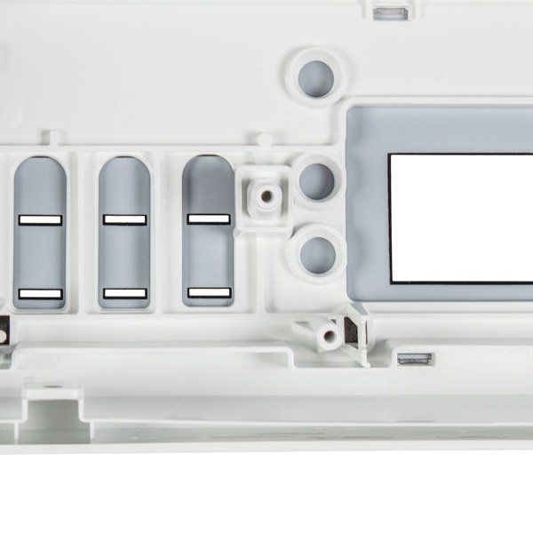 Изображение Передняя крышка панели управления и дозатора для стиральной машины Electrolux (8078099010) 8078099010, внешний вид и детали продукта