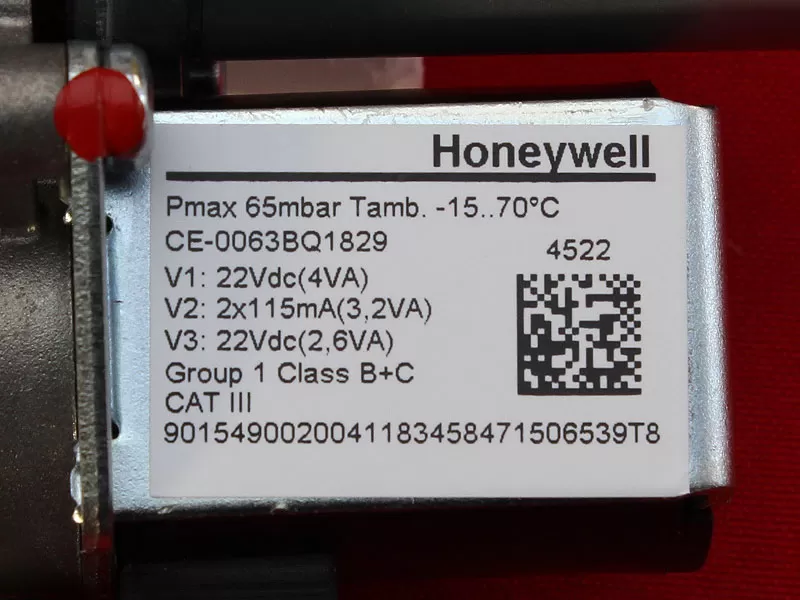 Зображення Газовий клапан Honeywell VK8515MR4571 для газового котла Protherm/Vaillant (0020049296-1) 0020049296-1, зовнішній вигляд та деталі продукту