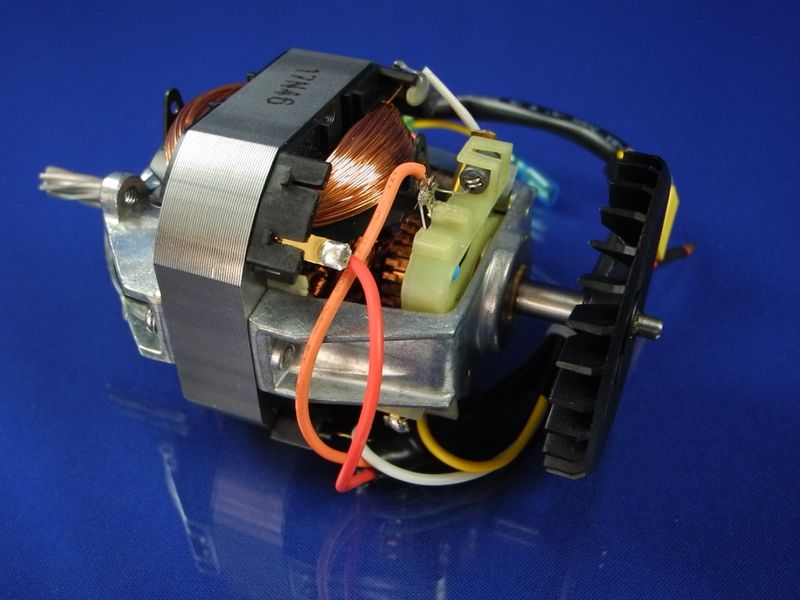 Зображення Мотор (двигун) для м'ясорубки Kenwood (KW715566) KW715566, зовнішній вигляд та деталі продукту