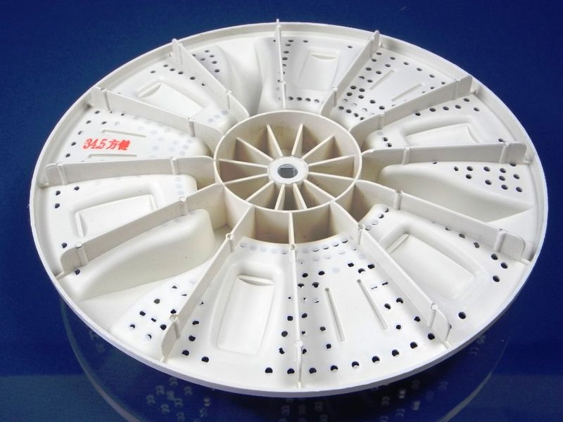 Зображення Активатор для напівавтоматичних пральних машин D= 345 мм Saturn (СТ1-0506) СТ1-0501-1, зовнішній вигляд та деталі продукту