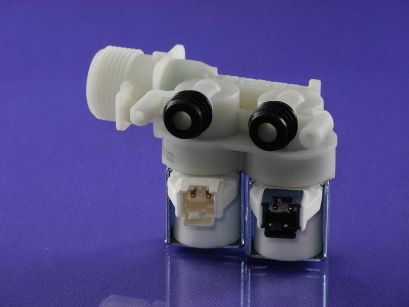 Изображение Клапан подачи воды для стиральных машин клемы под джек 2/180/90 (C00110333) 110333, внешний вид и детали продукта