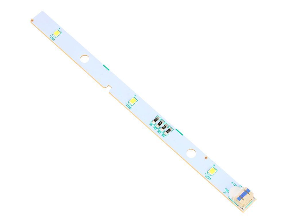 Зображення LED плата освітлення 2 Вт 12 В для холодильника Hisense, Gorenje (HK1629348) HK1629348, зовнішній вигляд та деталі продукту
