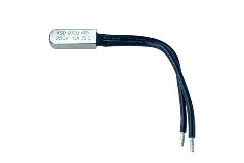 Изображение Термореле KSD-9700, 250 В, 10 А, 70(&plusmn;5) &deg;С, нормально замкнутое RTK-652, внешний вид и детали продукта
