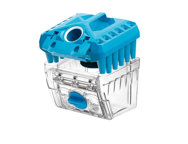 Зображення Аквабокс (аквафільтр) в зборі для пилососа Dry-Box для Thomas XT (blue) 118137 118137, зовнішній вигляд та деталі продукту