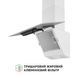 Вытяжка декоративная наклонная Perfelli VICCO 6HSR BIANCO &mdash; фото 5