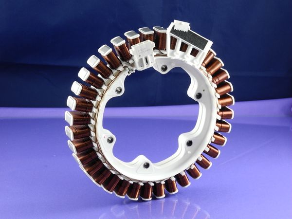 Зображення Статор мотора (двигуна) для пральної машини LG з прямим приводом (AGF76558646) AGF76558646, зовнішній вигляд та деталі продукту