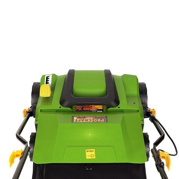 Изображение Электрический скарификатор Procraft PSC400 &ndash; для ухода за газоном 004000, внешний вид и детали продукта